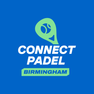 Connect Padel Birmingham&rsquo;s club badge