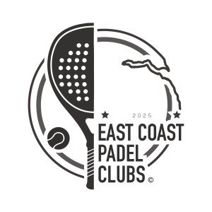 East Coast Padel&rsquo;s club badge